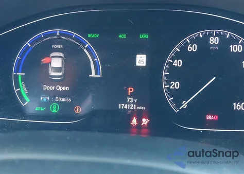 2020 Honda Insight Ex from USA, damaged, VIN 19XZE4F5XLE013837